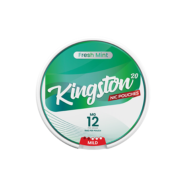 Kingston - Nicotine Pouches 12mg - 20 Pouches