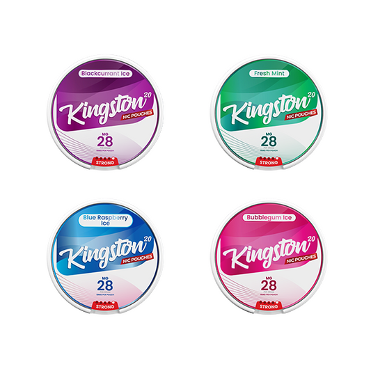 Kingston - Nicotine Pouches 28mg - 20 Pouches