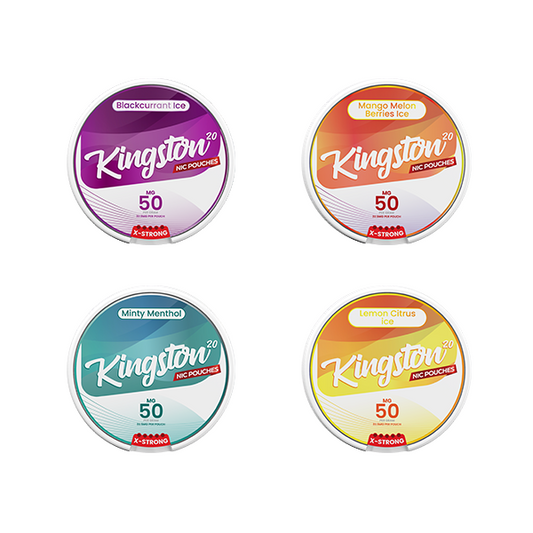 Kingston - Nicotine Pouches 50mg - 20 Pouches