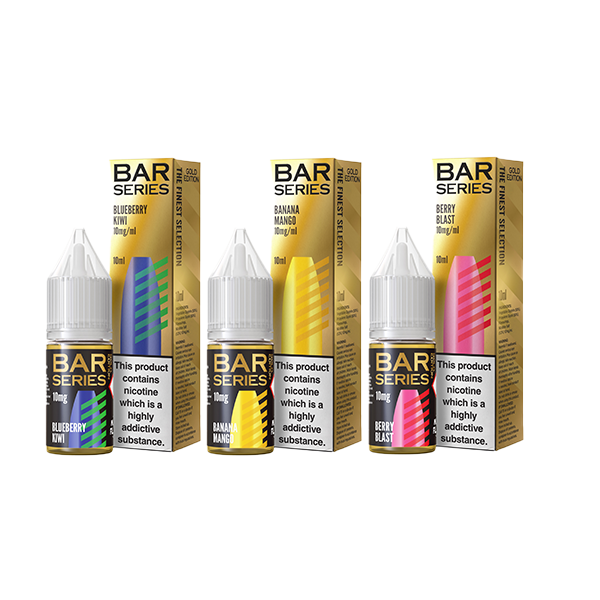 Bar Series - Gold Edition Nic Salt 10ml (50VG/50PG) 10mg