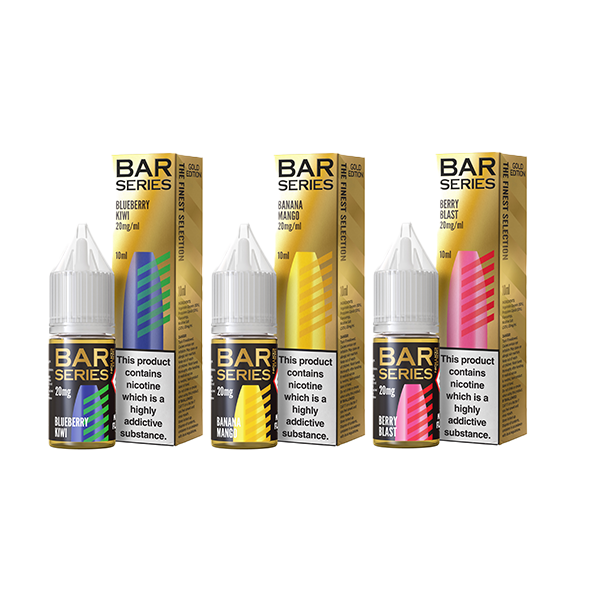 Bar Series - Gold Edition Nic Salt 10ml (50VG/50PG) 20mg