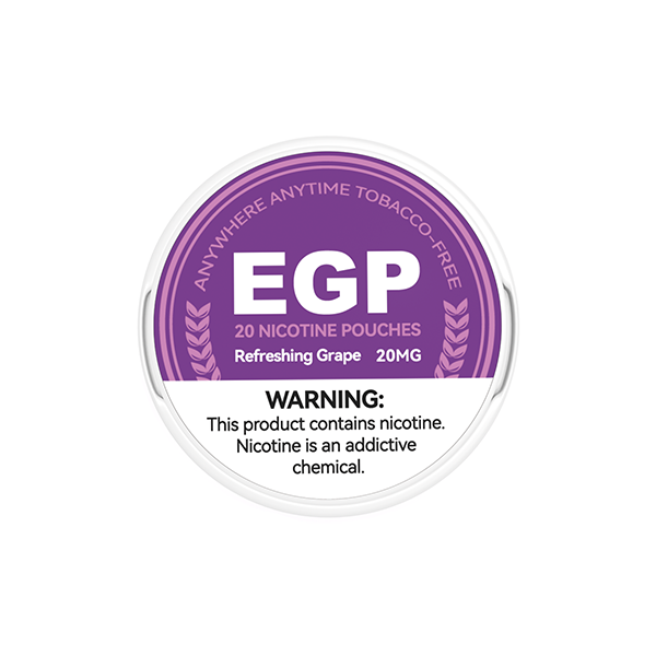 EGP - Nicotine Pouches - 20 Pouches 20mg