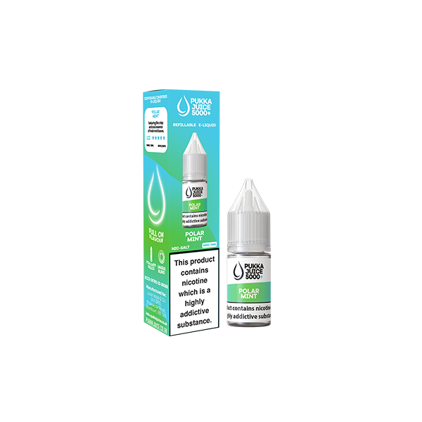 Pukka Juice - 5000+ 10ml Nic Salt (50VG/50PG) 10mg