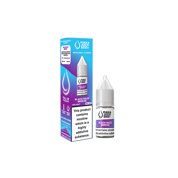 Pukka Juice - 5000+ 10ml Nic Salt (50VG/50PG) 10mg