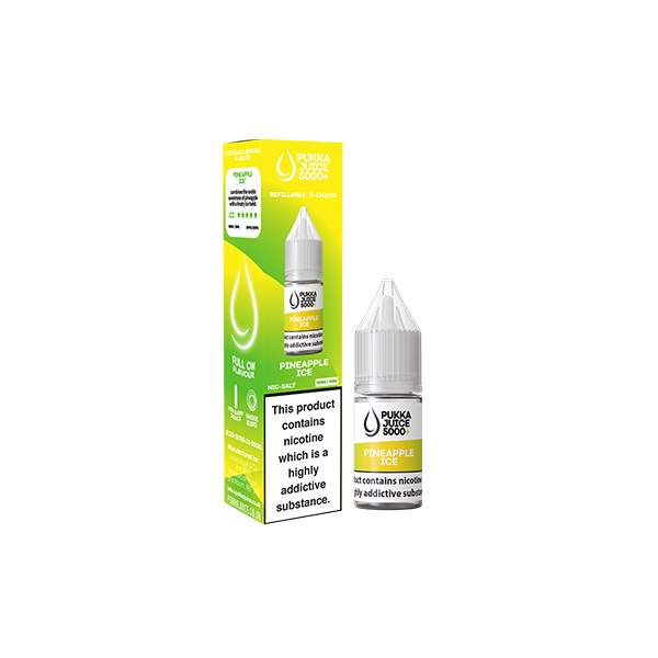 Pukka Juice - 5000+ 10ml Nic Salt (50VG/50PG) 10mg