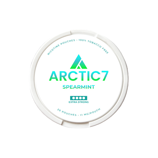 Arctic7 - Spearmint Slim Nicotine Pouches 11mg  - 20 Pouches