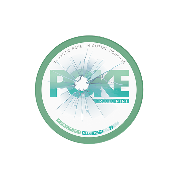 Poke - Freeze Mint Nicotine Pouches 9mg - 20 Pouches