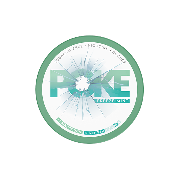 Poke - Freeze Mint Nicotine Pouches 12mg - 20 Pouches