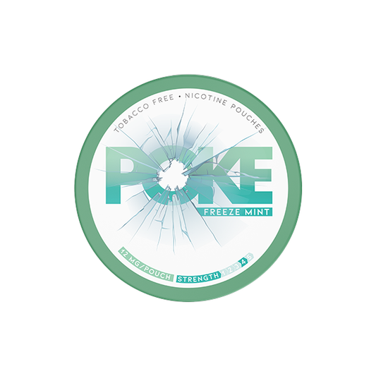 Poke - Freeze Mint Nicotine Pouches 12mg - 20 Pouches