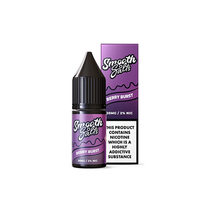 Smooth Salts - Nic Salt 10ml (50VG/50PG) 20mg