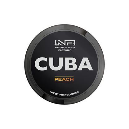 CUBA - Black Nicotine Pouches 43mg - 25 Pouches