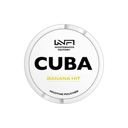 CUBA - White Nicotine Pouches 16mg - 25 Pouches