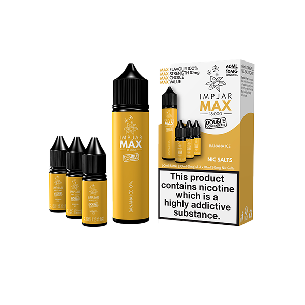 Imp Jar - Max 60ml Longfill Includes 3x 20mg Nic Salts