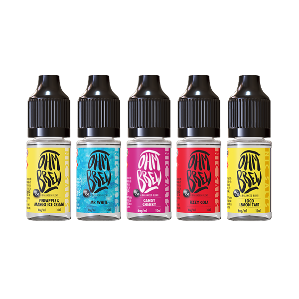 Ohm Brew - Balanced Blend 10ml Nic Salts (50VG/50PG) 3mg