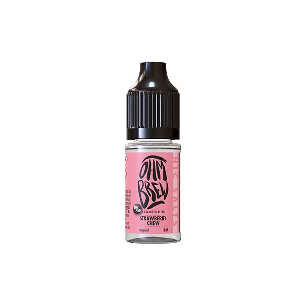 Ohm Brew - Balanced Blend 10ml Nic Salts (50VG/50PG) 6mg