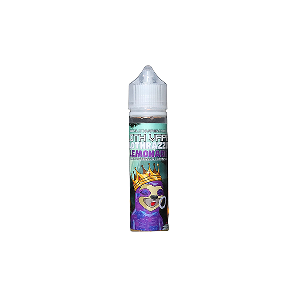 Sloth Vapes - 50ml Shortfill (70VG/30PG) (1 Free Nic Shot Per Shortfill) 0mg