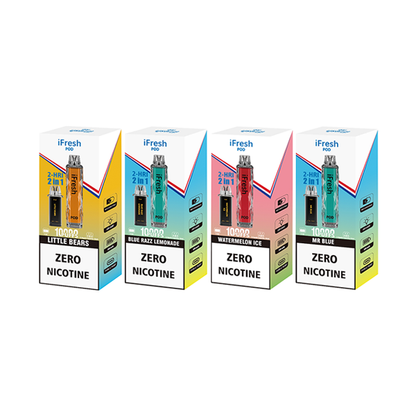 iFresh - 10000 Puffs 2in1 Disposable Pod Kit 0mg