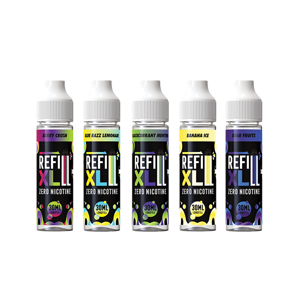 Refill - XL 30ml Longfill (50VG/50PG) 0mg