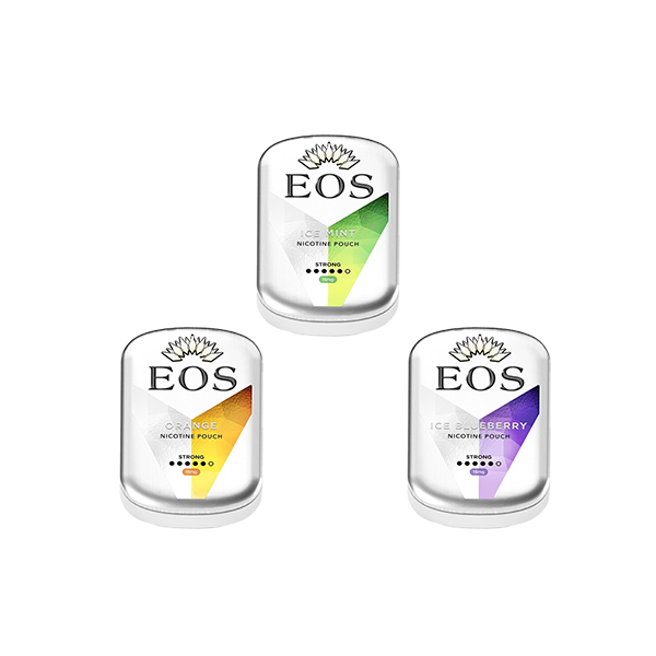 EOS - Strong Nicotine pouches 15mg - 20 Pouches