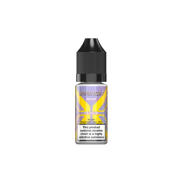 Vapengin - Mercury Nic Salts 10ml (50VG/50PG) 20mg