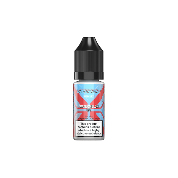 Vapengin - Mercury Nic Salts 10ml (50VG/50PG) 20mg