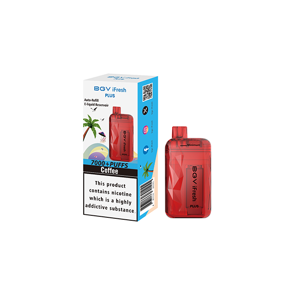 iFresh - Plus Disposable Vape Device 7000 Puffs 20mg