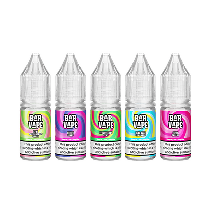 Bar Vape - 10ml Nic Salts (50VG/50PG) 10mg