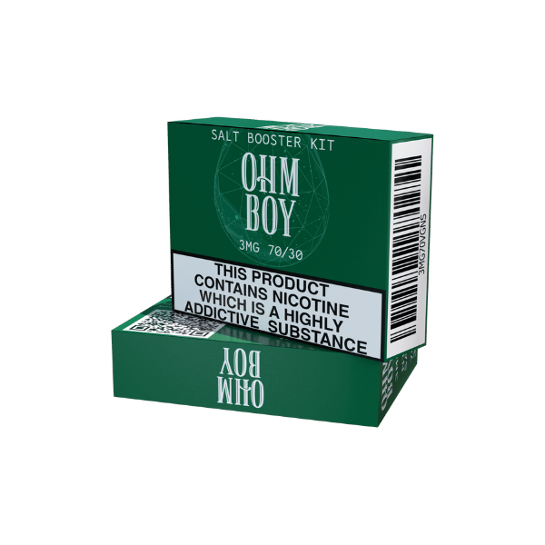 Ohm Boy - Longfill Booster Kit Nicotine Salt (70VG/30PG) 3mg