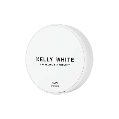 Kelly White - Medium Slim - Nicotine Pouches - 20 Pouches 10mg