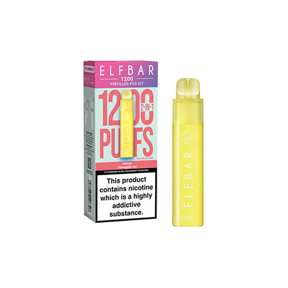 ELF Bar - 1200 Multi Edition Prefilled Pod Kit 1200 Puffs 20mg