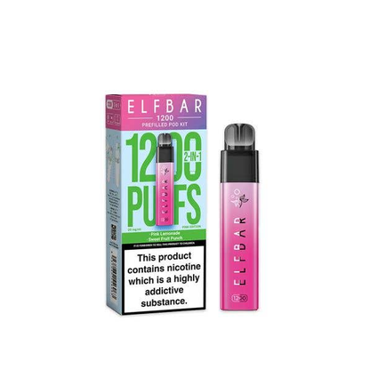 ELF Bar - 1200 Multi Edition Prefilled Pod Kit 1200 Puffs 20mg