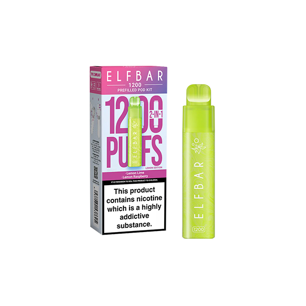 ELF Bar - 1200 Multi Edition Prefilled Pod Kit 1200 Puffs 20mg