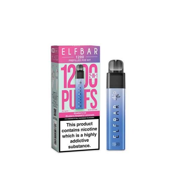 ELF Bar - 1200 Multi Edition Prefilled Pod Kit 1200 Puffs 20mg