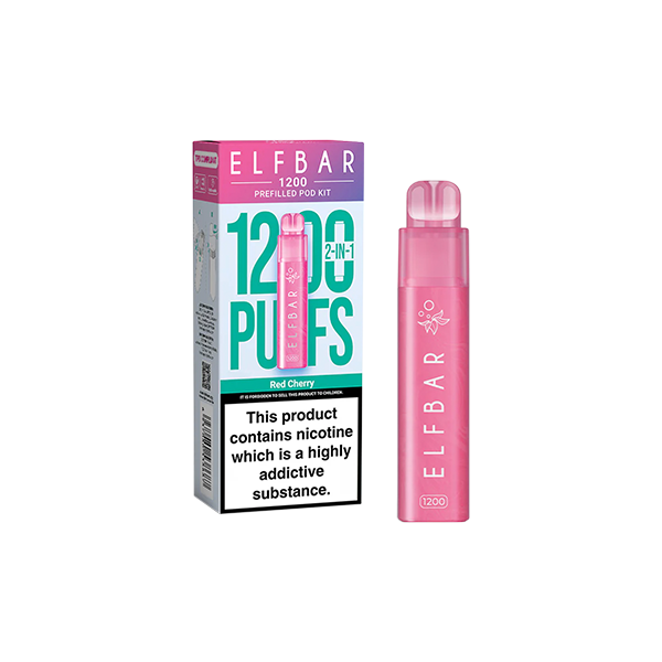 ELF Bar - 1200 Prefilled Pod Kit 1200 Puffs 20mg