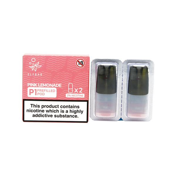 Elf Bar - P1 Replacement 2ml Pods for ELF Mate 500