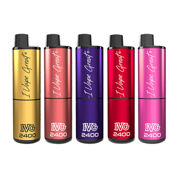 IVG - 2400 Disposable Vapes 2400 Puffs - 4 in 1 Multi-Edition 20mg