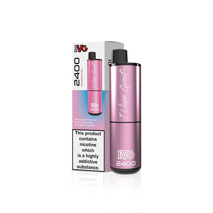 IVG - 2400 Disposable Vapes 2400 Puffs 20mg