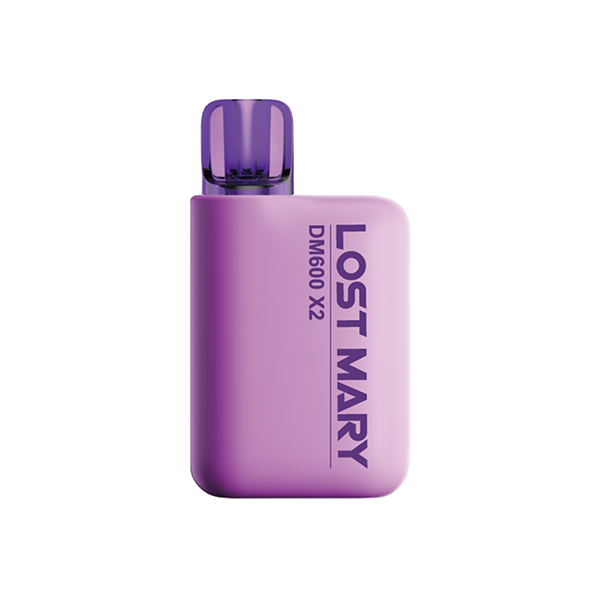 Lost Mary - DM600 X2 Disposable Pod Kit 1200 Puffs - Twin Pack 20mg