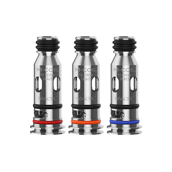 SMOK - M Coils Five Pack (0.4Ohm/0.6Ohm/0.8Ohm)