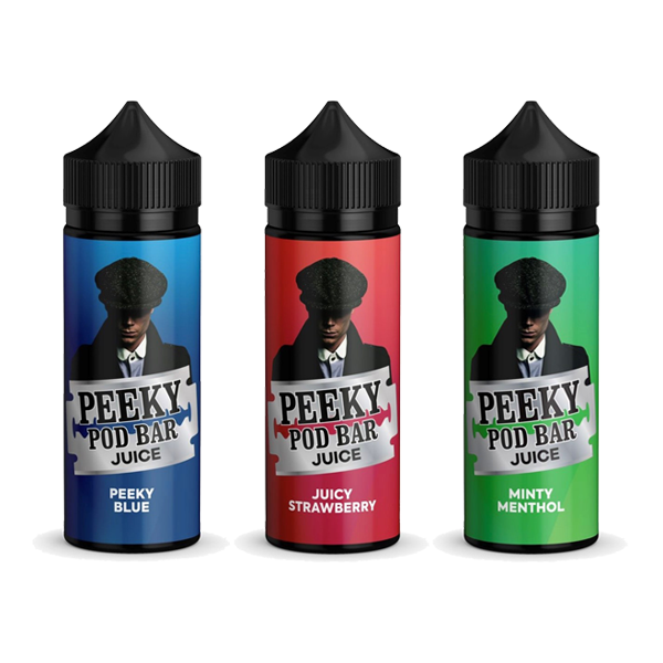 Peeky Blenders - Pod Bar Juice 100ml Shortfill 0mg (50VG/50PG)