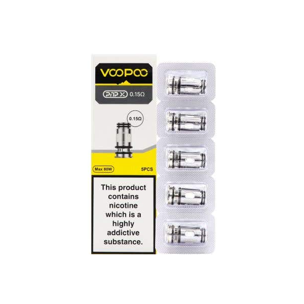 VooPoo - PnP X Replacement Coils (0.15Ohm/0.2Ohm/0.3Ohm/0.6Ohm)