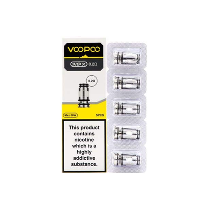 VooPoo - PnP X Replacement Coils (0.15Ohm/0.2Ohm/0.3Ohm/0.6Ohm)