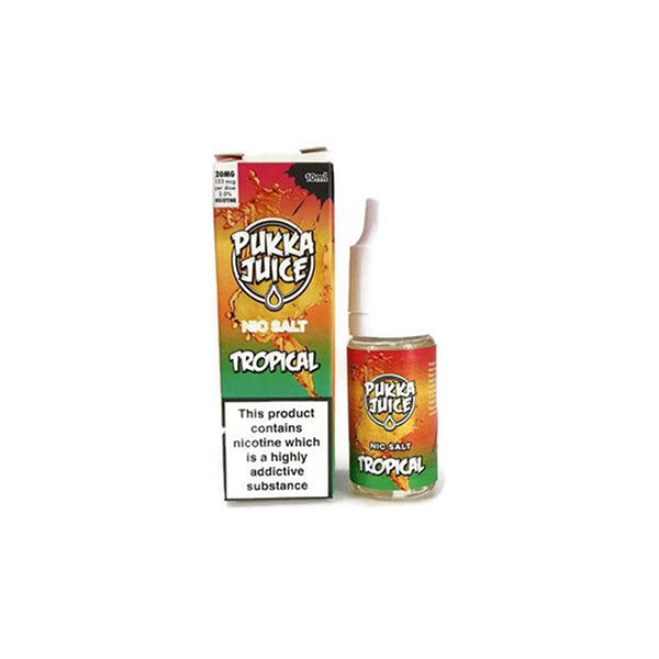 Pukka Juice - 10ML Flavoured Nic Salt (50VG/50PG) 20MG