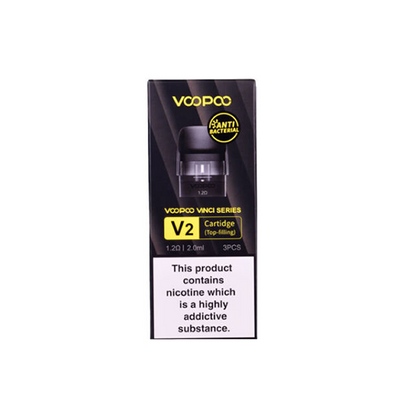 VooPoo - Vinci V2 Replacement Cartridge Pods 0.8Ω/1.2Ω - 3Pcs