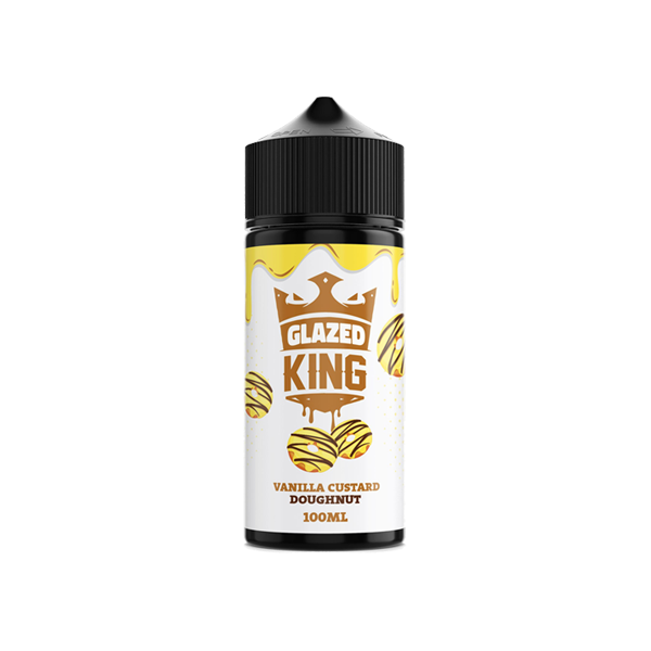 King - Glazed 100ml Shortfill 0mg (70VG/30PG)