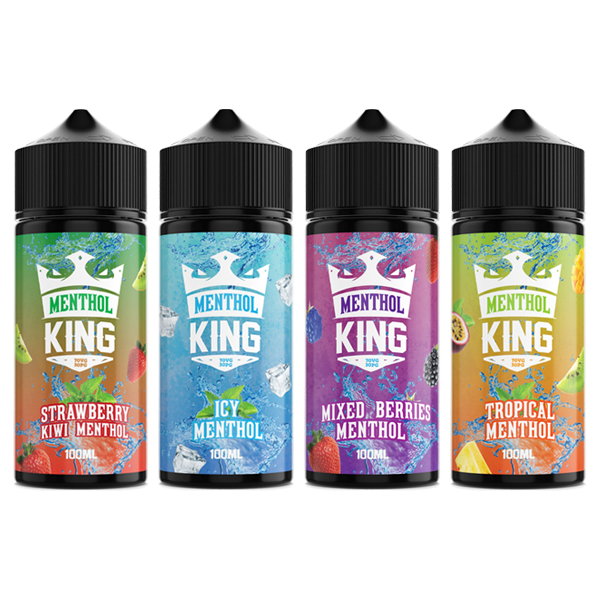 King - Menthol 100ml Shortfill 0mg (70VG/30PG)