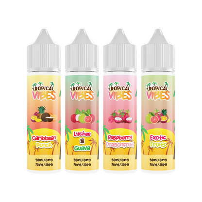 Tropical Vibes - 50ml Shortfill 0mg (70VG/30PG)