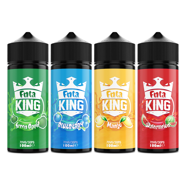 King - FNTA 100ml Shortfill 0mg (70VG/30PG)