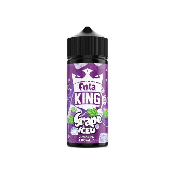 King - FNTA Iced 100ml Shortfill 0mg (70VG/30PG)