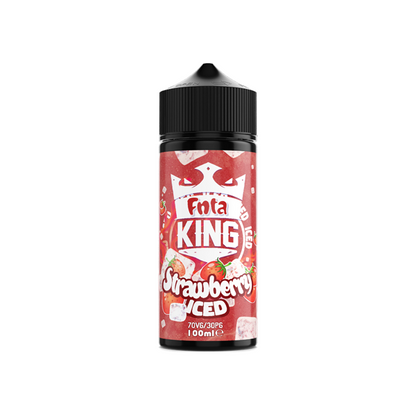 King - FNTA Iced 100ml Shortfill 0mg (70VG/30PG)